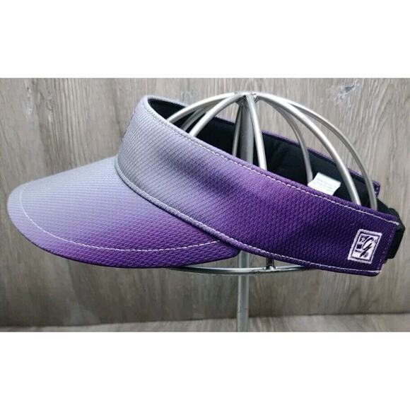 The Game Men's‎ Visor Hat NCAA College Grand Canyon University Purple Black - Picture 2 of 10